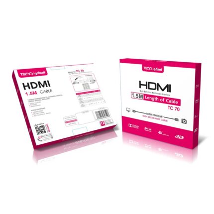کابل HDMI تسکو مدل TC 70 به طول 1.5 متر